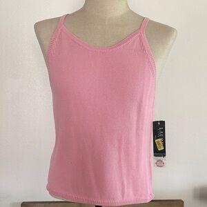 Lauren Ralph Lauren Pink Knit Tank